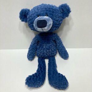 Blue Gund Ripple Toothpick Teddy Bear